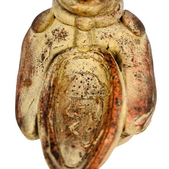 Vintage Mexico Clay Pottery Sculpture Figure Aztec Mayan Inca 8” - Picture 3 of 9